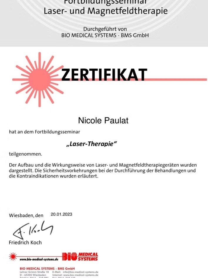Lasertherapie